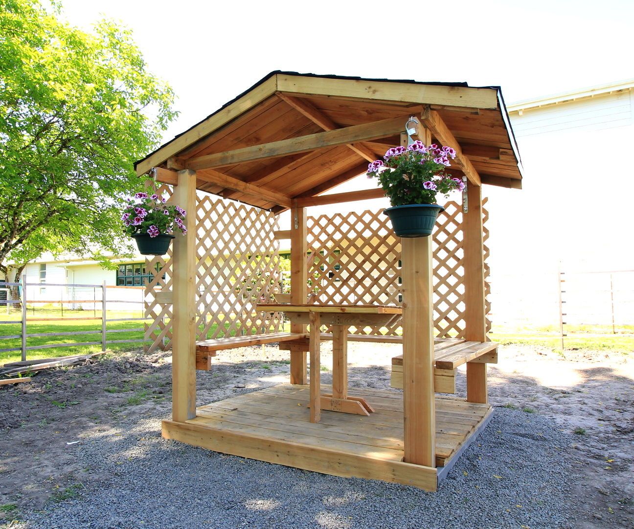 DIY Backyard Gazebo