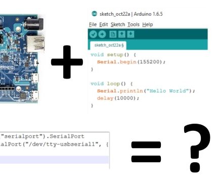 Intel Edison Arduino serial to Host process serial communication