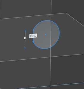 Add a 3 Point Arc to One of the Lines