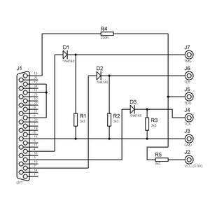 Coolrunner LPT Program Cable
