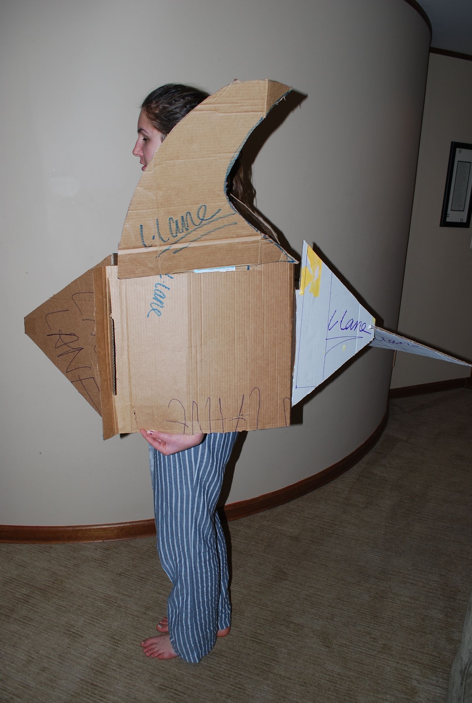 Fun to Make! Fun to Wear! 100% Eco-Friendly Angelfish Costume