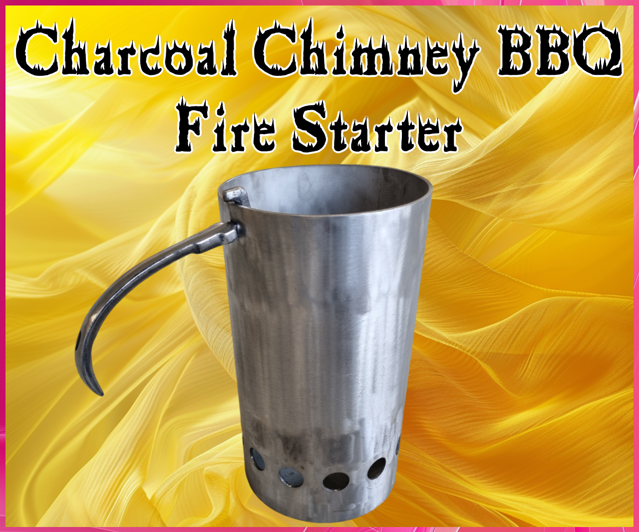 Charcoal Chimney BBQ Fire Starter