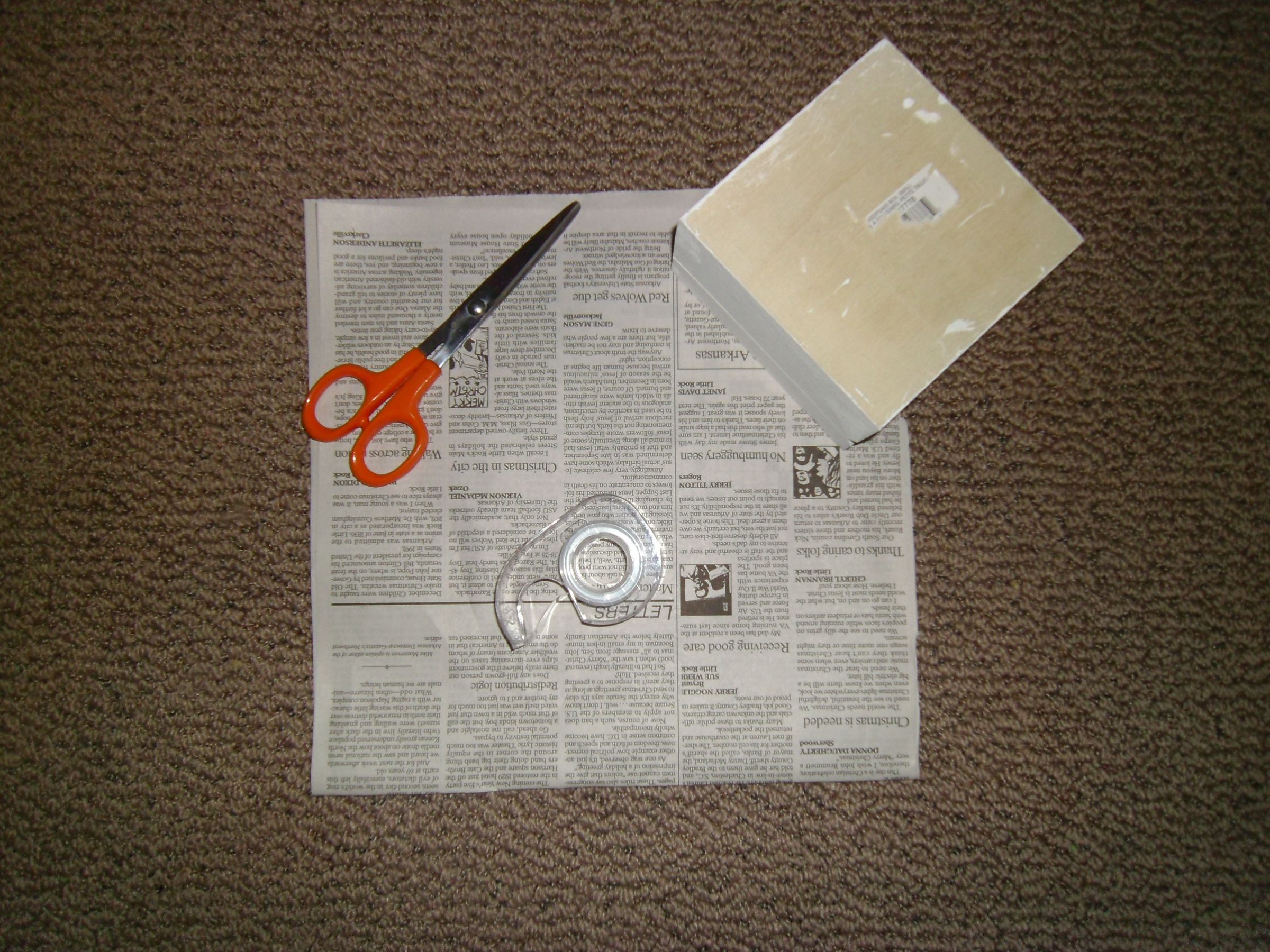 Newspaper Wrapping Paper 5 Steps Instructables