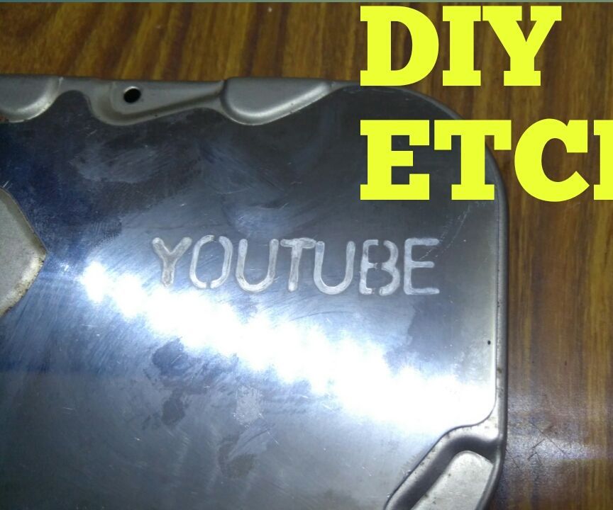 How to Etch Metal