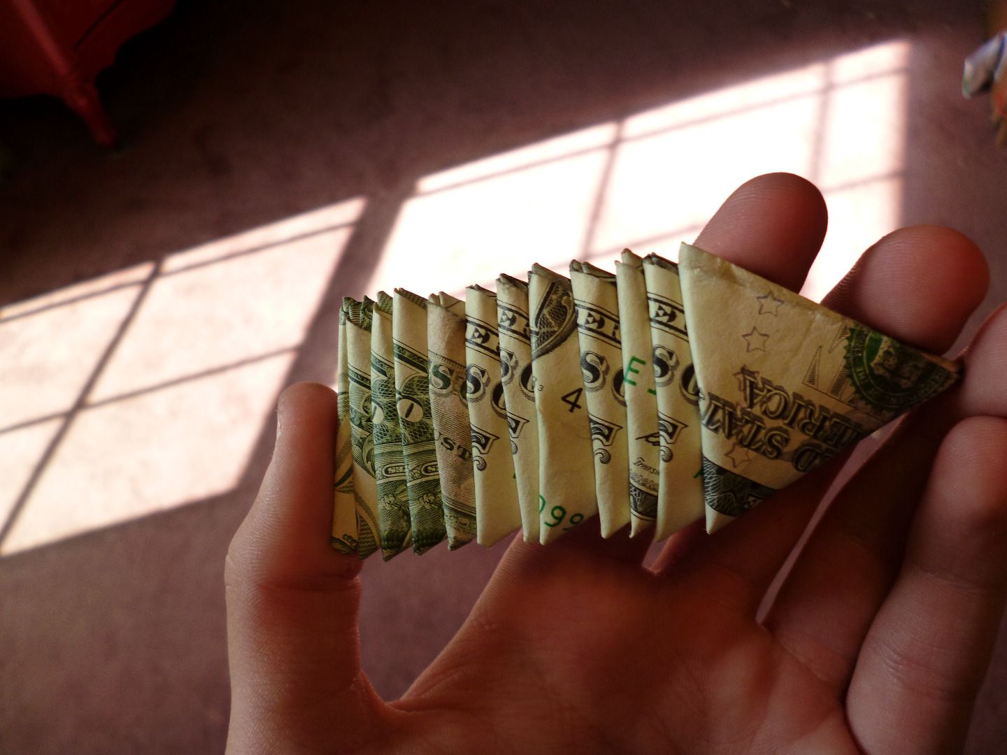 Dollar Bill Triangles - Instructables