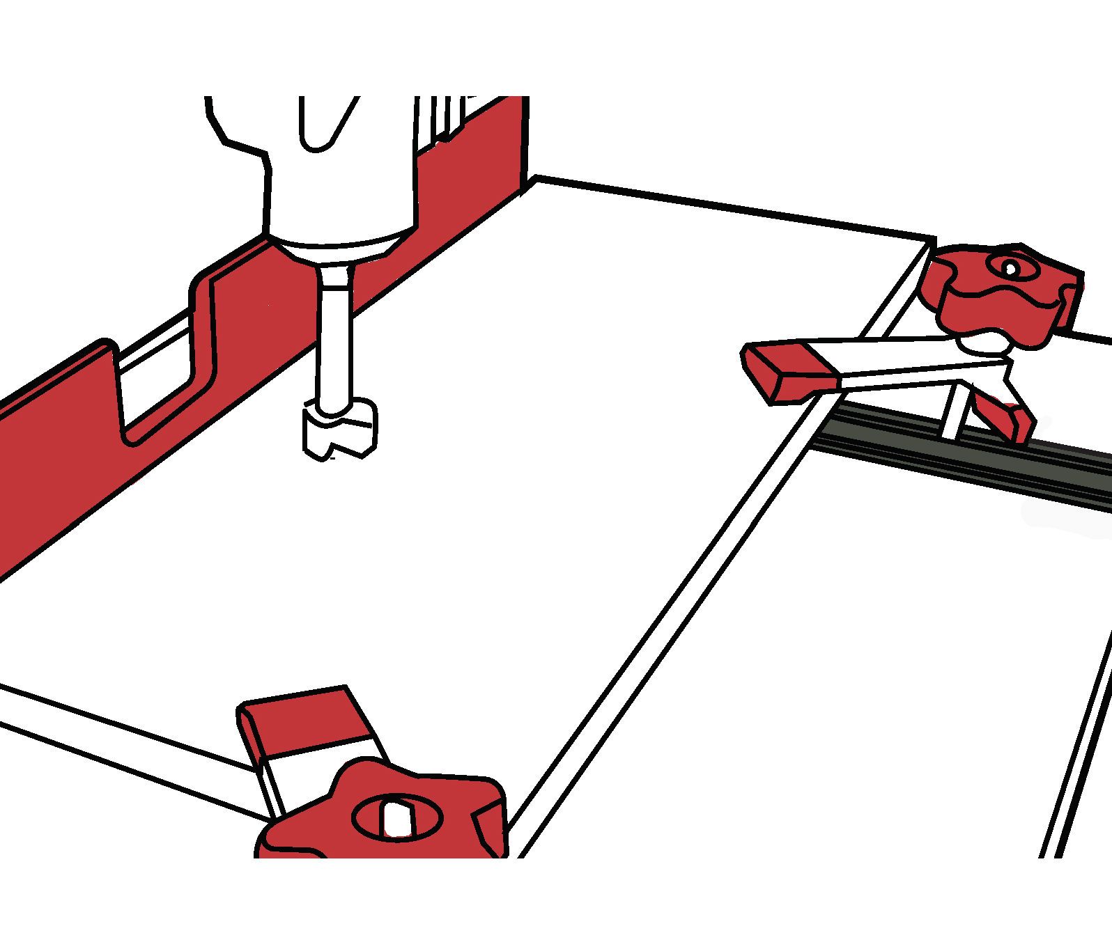 Operating the Drill Press