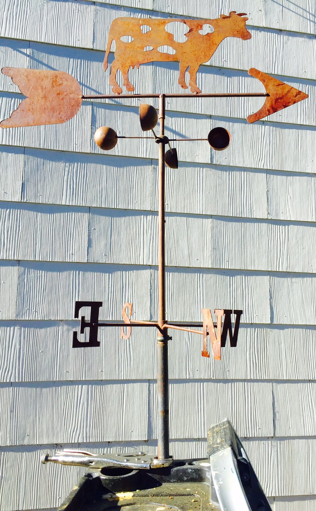 WELD THE REST OF THE ARBOR