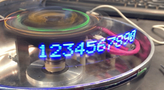 DUAL Channel SERIAL POV Display