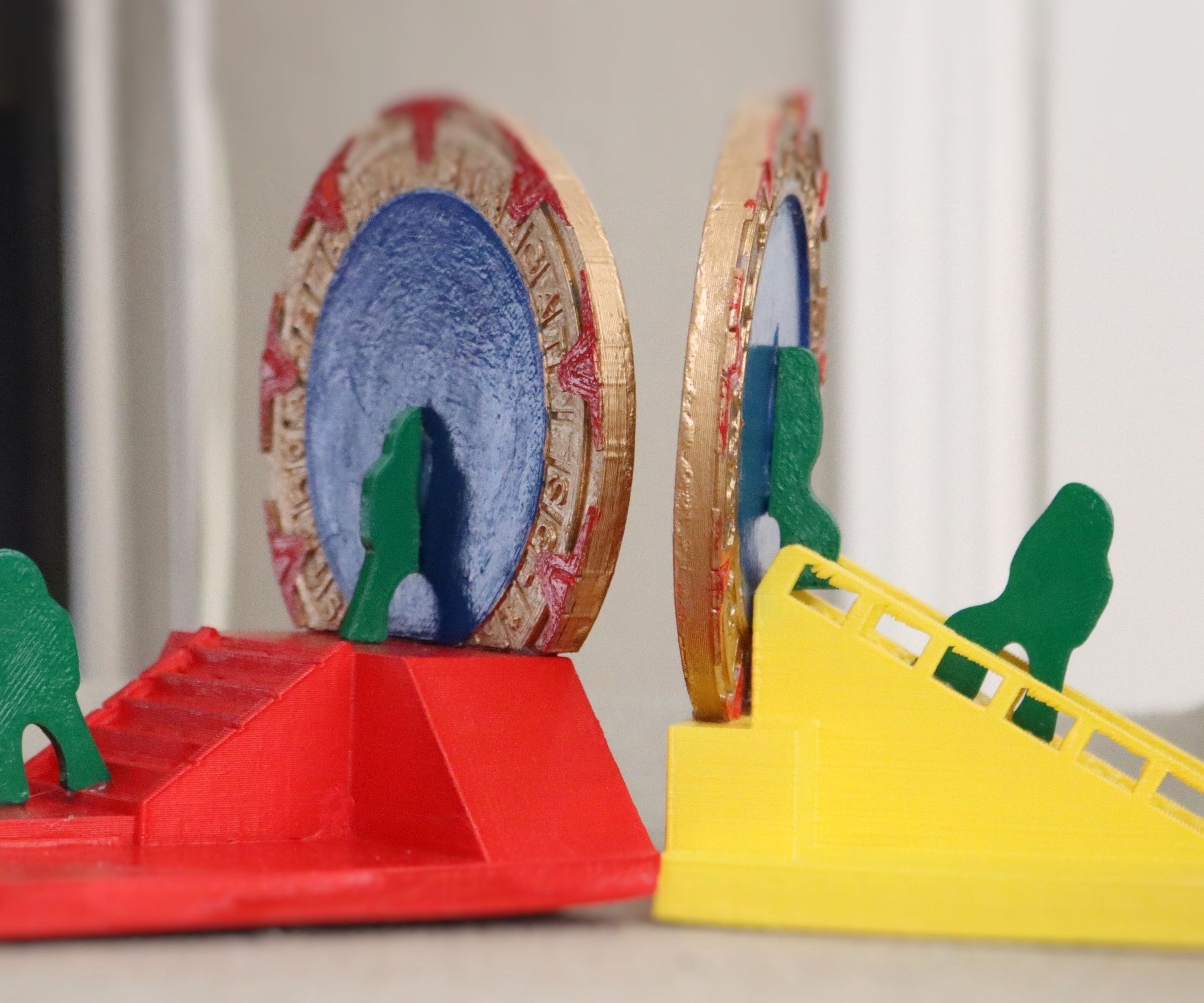 Stargate Bookend (Made in Fusion 360)