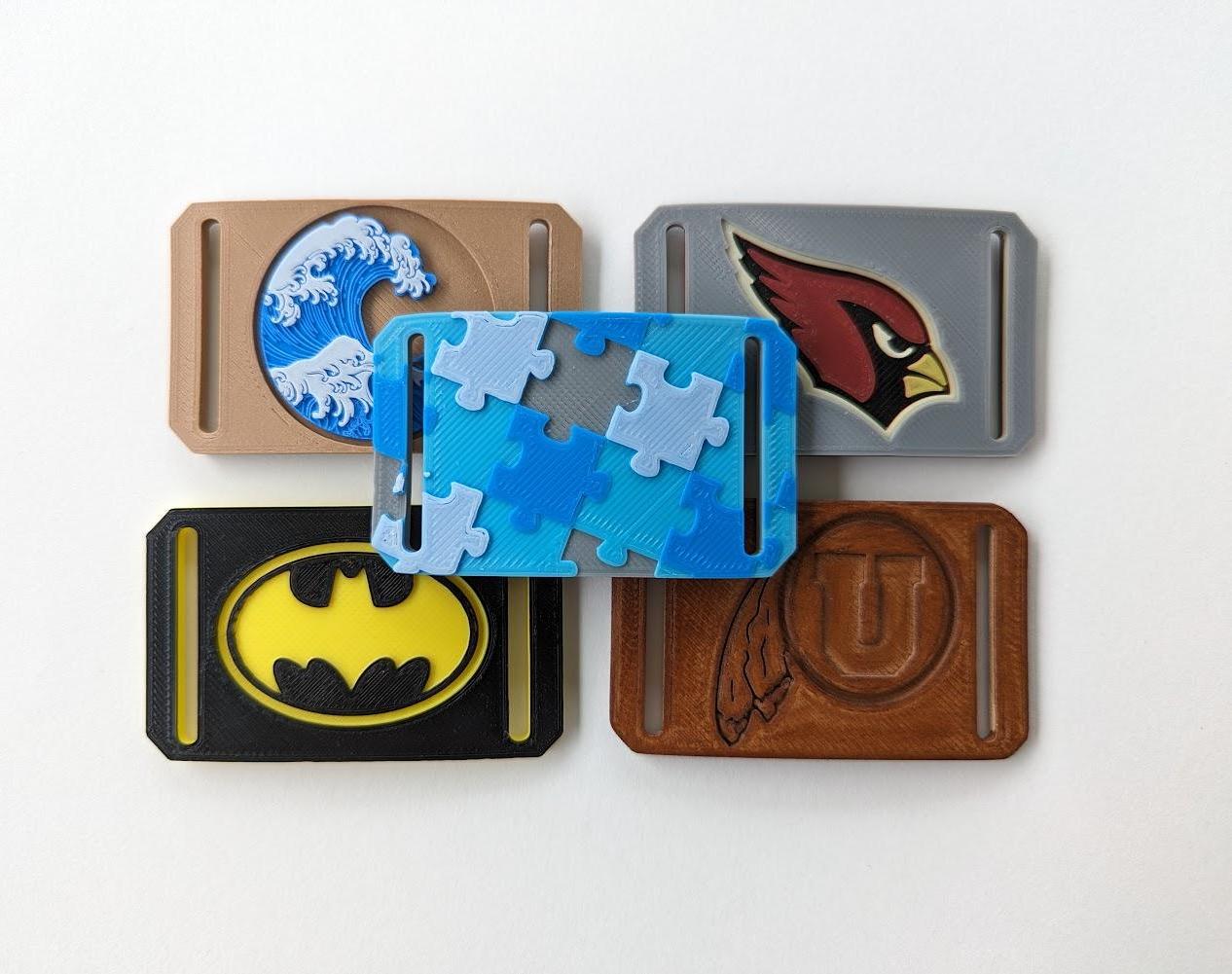 3D Printed Customizable Belt Buckles 5 Steps Instructables