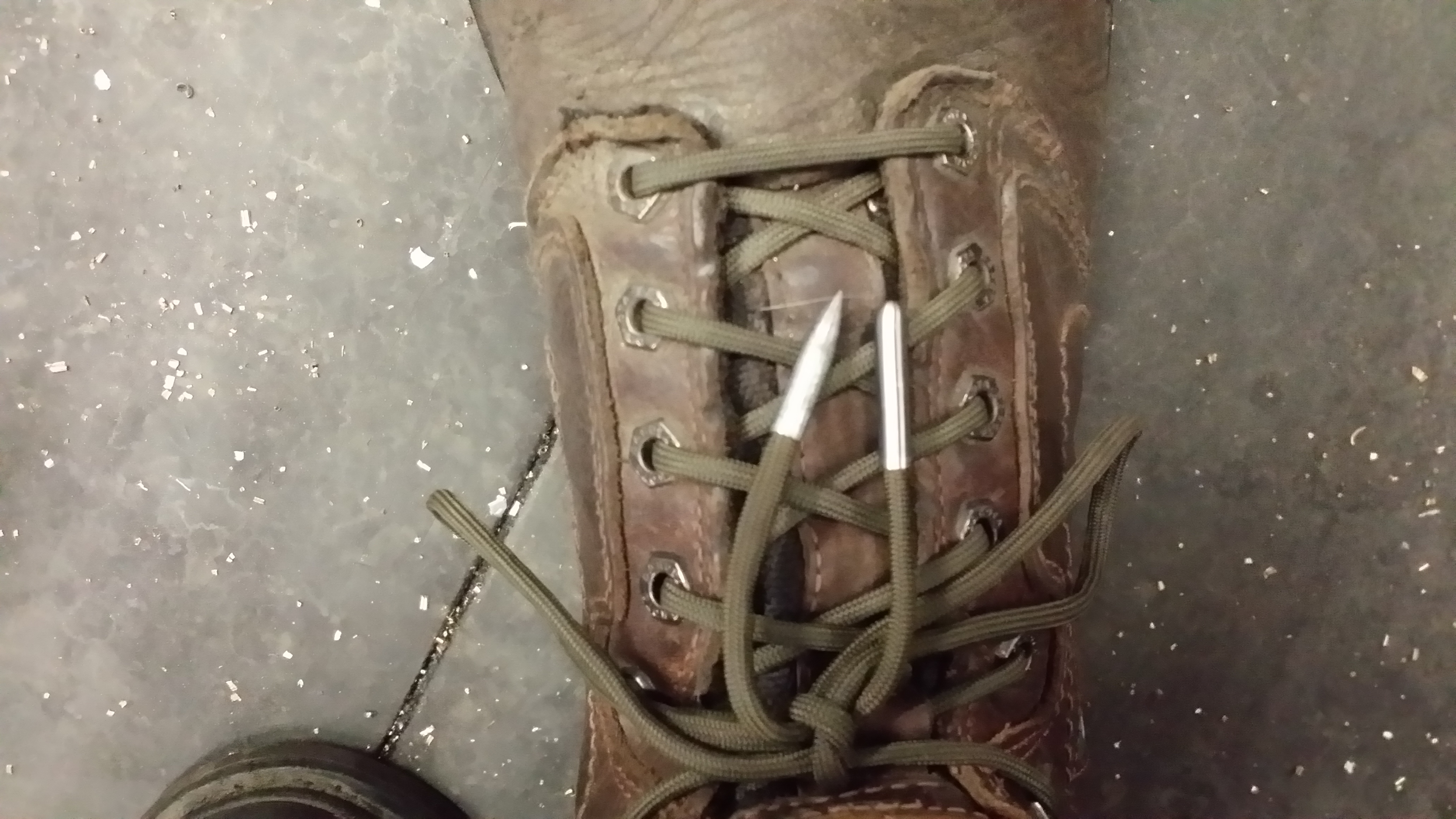 Paracord Lace Ends From Leftovers