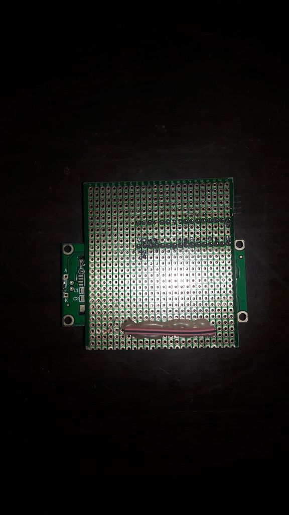 Connection Between LCD and Adapter