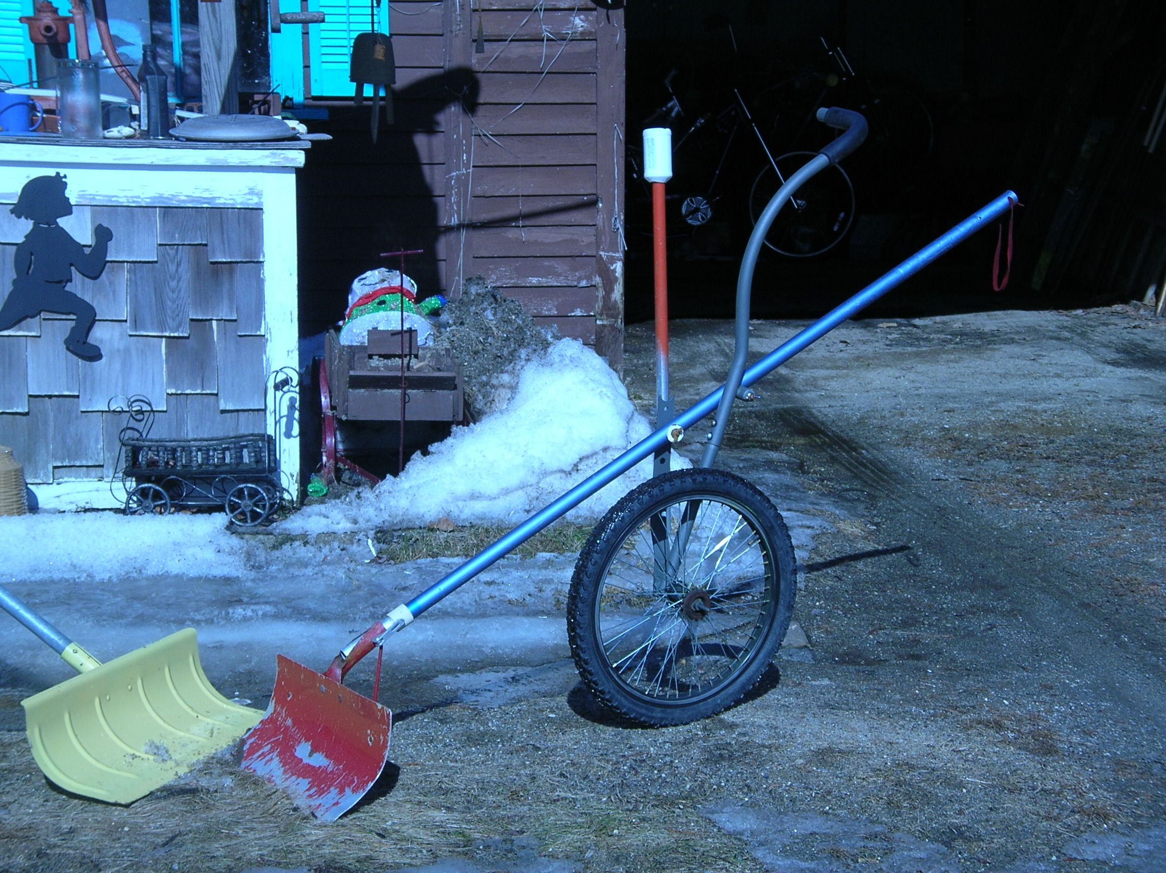 Roof Snow Plow