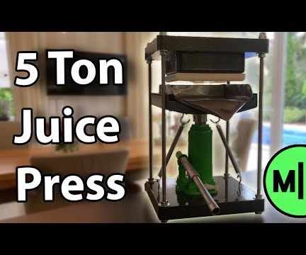 Make a 40$ Cold Juice Press!
