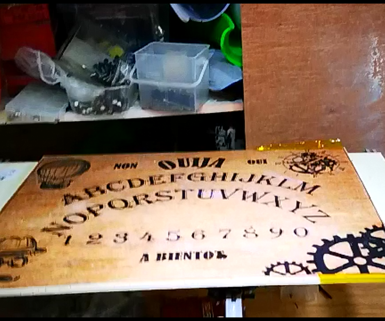 Bluetooth Controlled Ouija Board