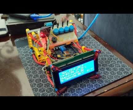 Lcd Clock With Humidity and Temperature Using DS3231 With Alarm