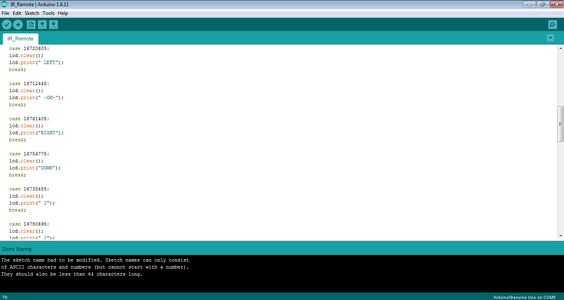 Tutorial to Use Infrared Receiver Remote Control With Arduino : 10 ...