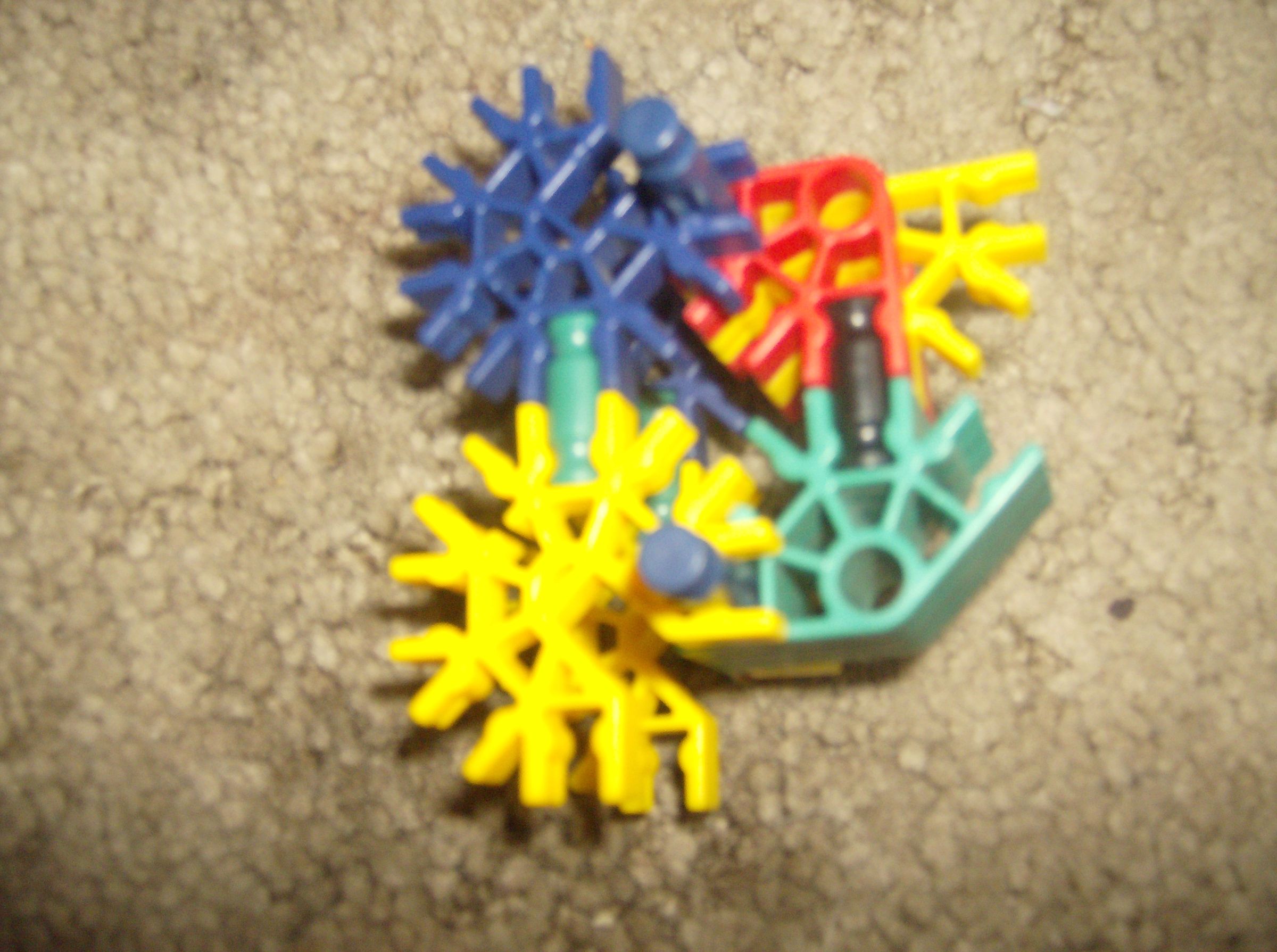 Knex Rubber Band Gun Pistol 4 Steps Instructables