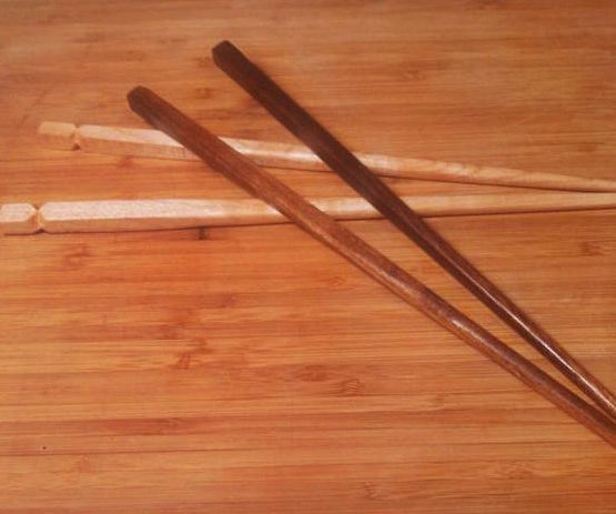 Scrap Wood Chopsticks- Recycling Scrap Hardwood