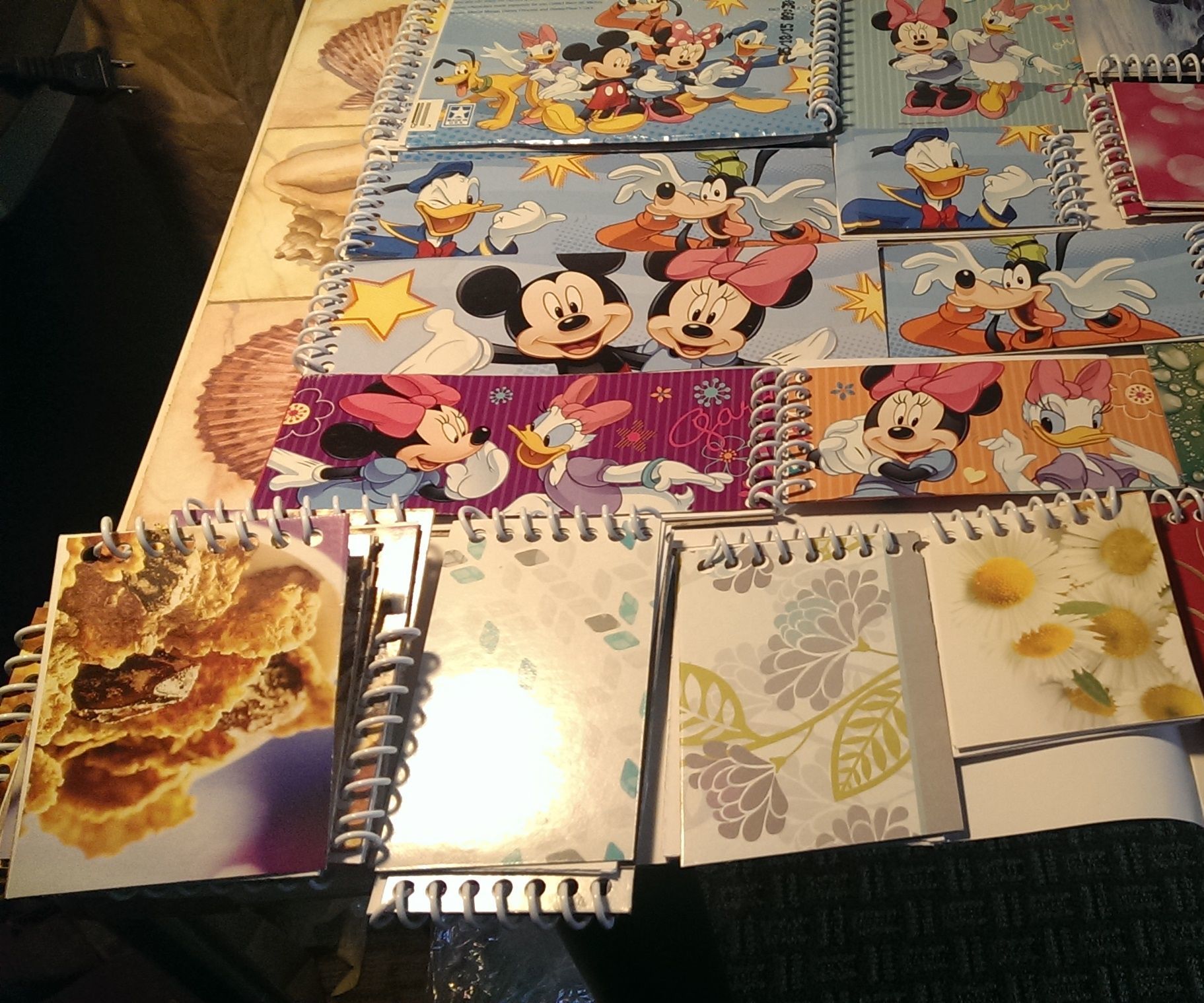 Doodle Pads for Children from tissue & cereal boxes