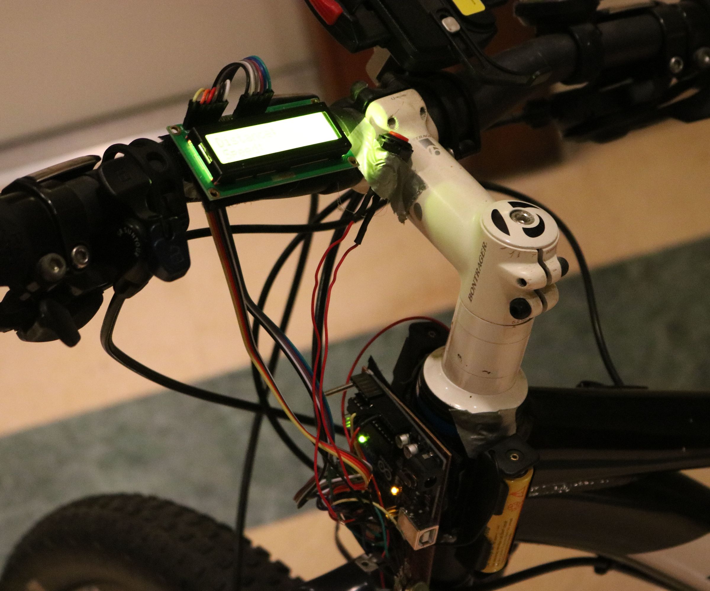 Bicycle Speedometer Display