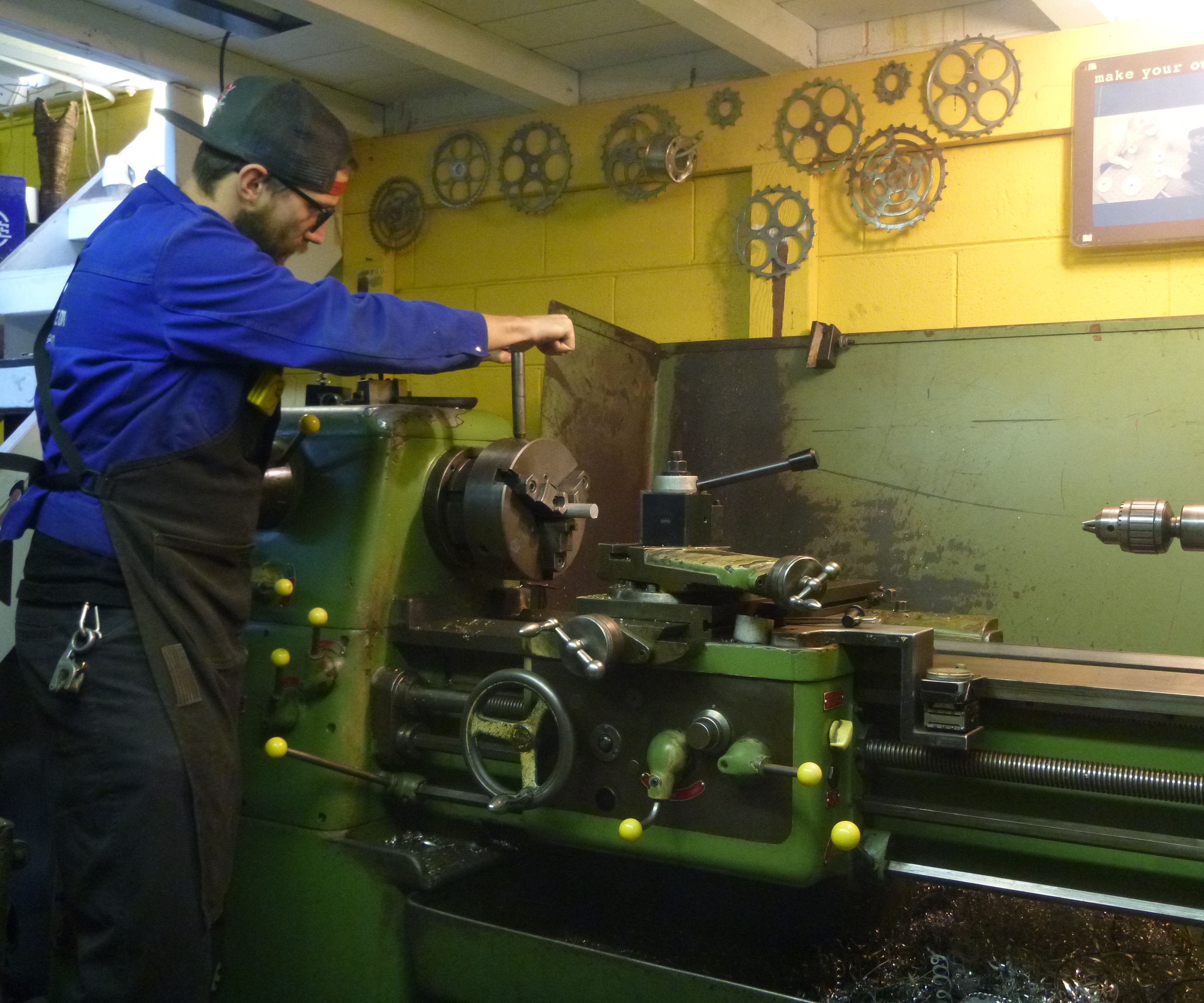 Radius cutting on the Lathe - quick way