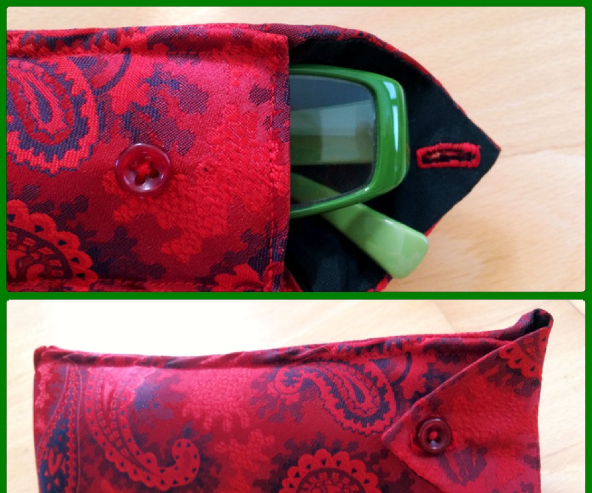 Tie to Glasses Case - Padded