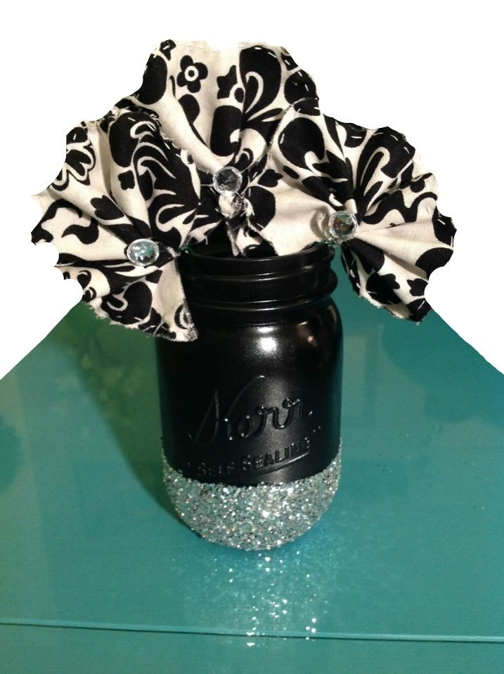Glitter Mason Jar