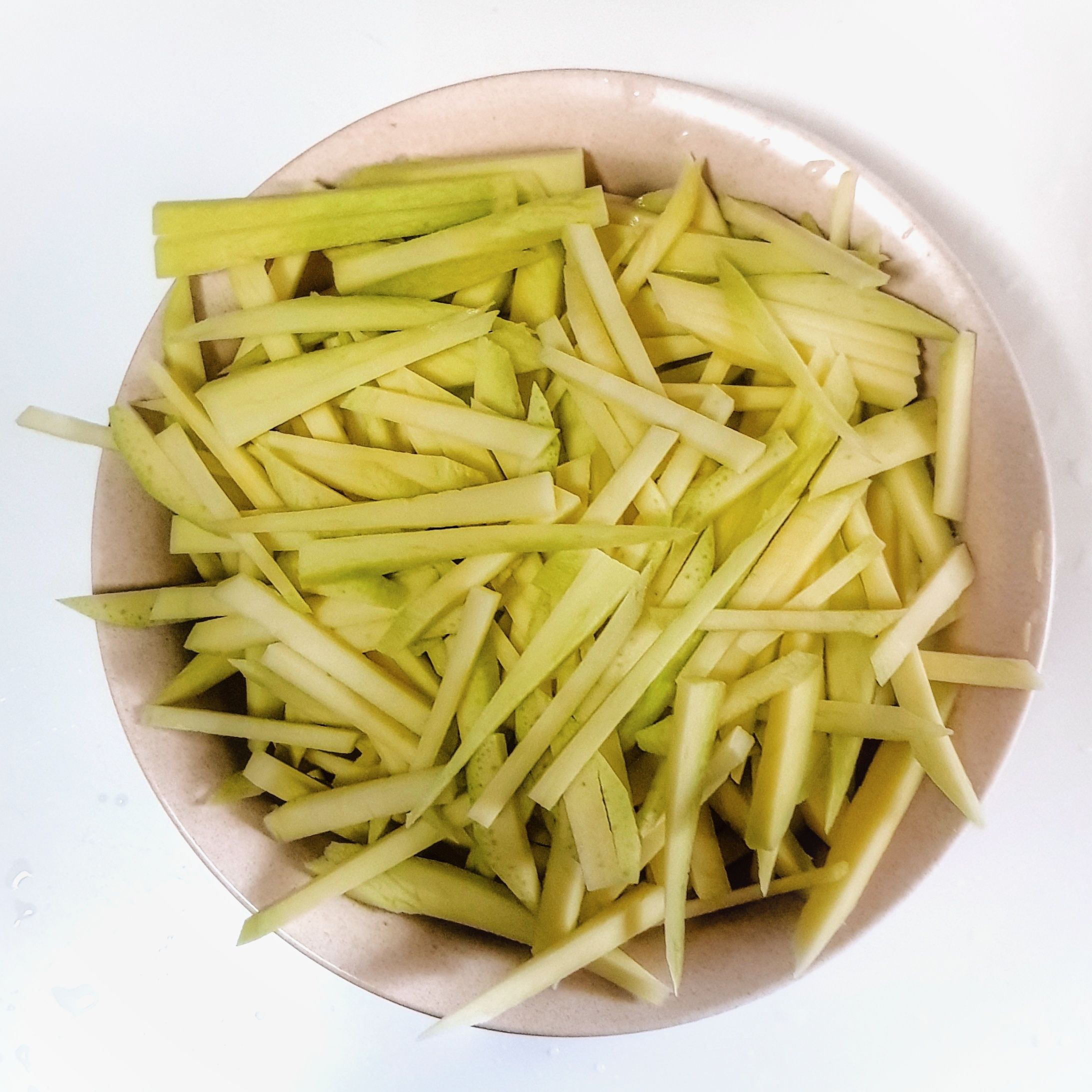 Asian Recipes Crunchy Green Mango Pickles (Jeruk Mangga) 8 Steps