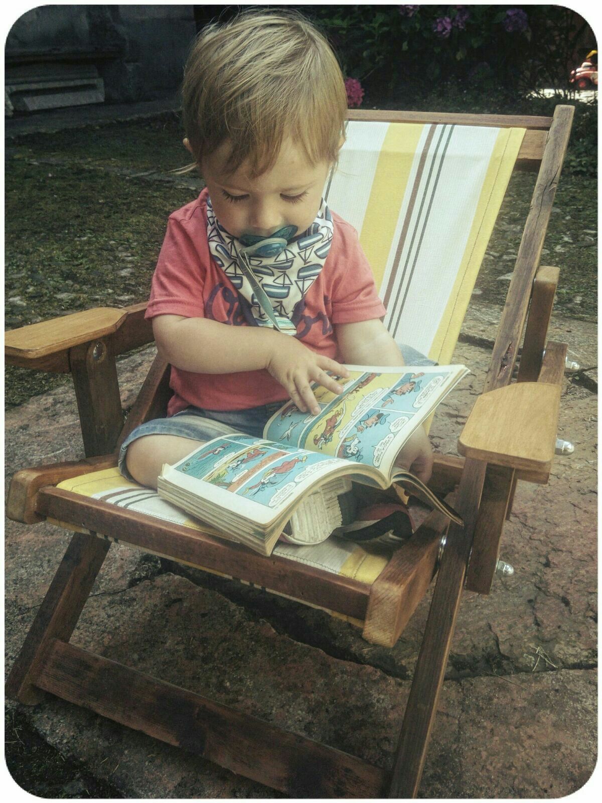 Deckchair With Baby Version