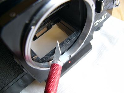 Replace the Light Seals of Your Good Old Film Camera : 6 Steps ...