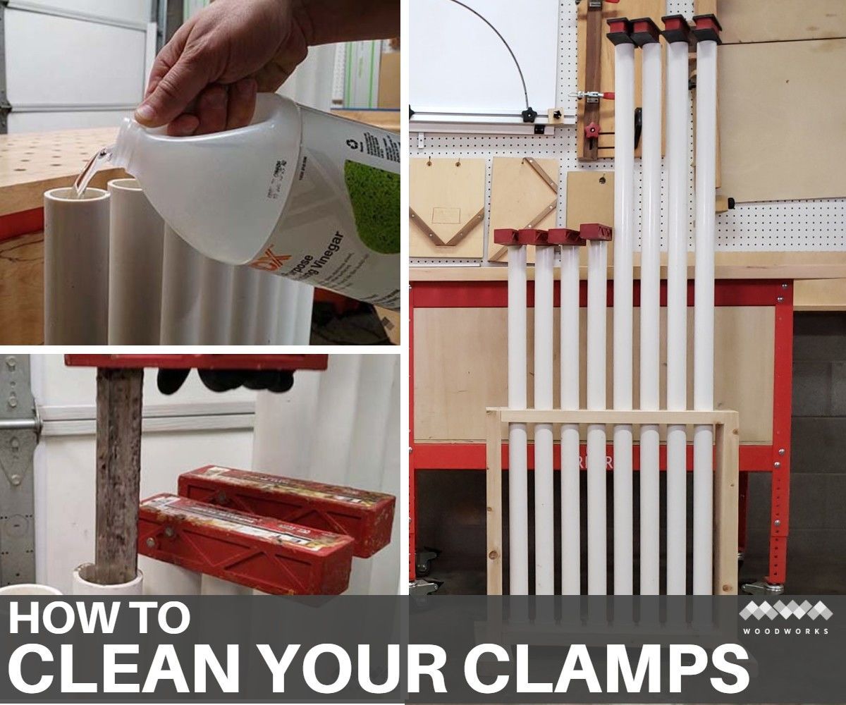 How to Clean Glue Off Woodworking Clamps