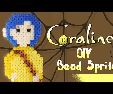 DIY: Coraline | Bead Sprites (Perler/Hama/Arktal Beads) 