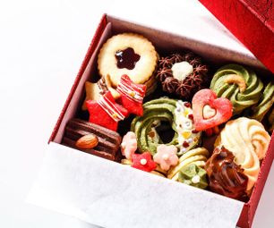 ONE DOUGH Holiday Cookie Gift Box