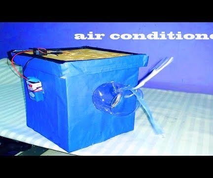 How to Make Air Conditioner at Home -lets Make This Homemade Air Conditioner