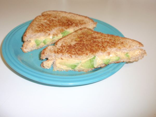 Avocado Grilled Cheese Sandwich