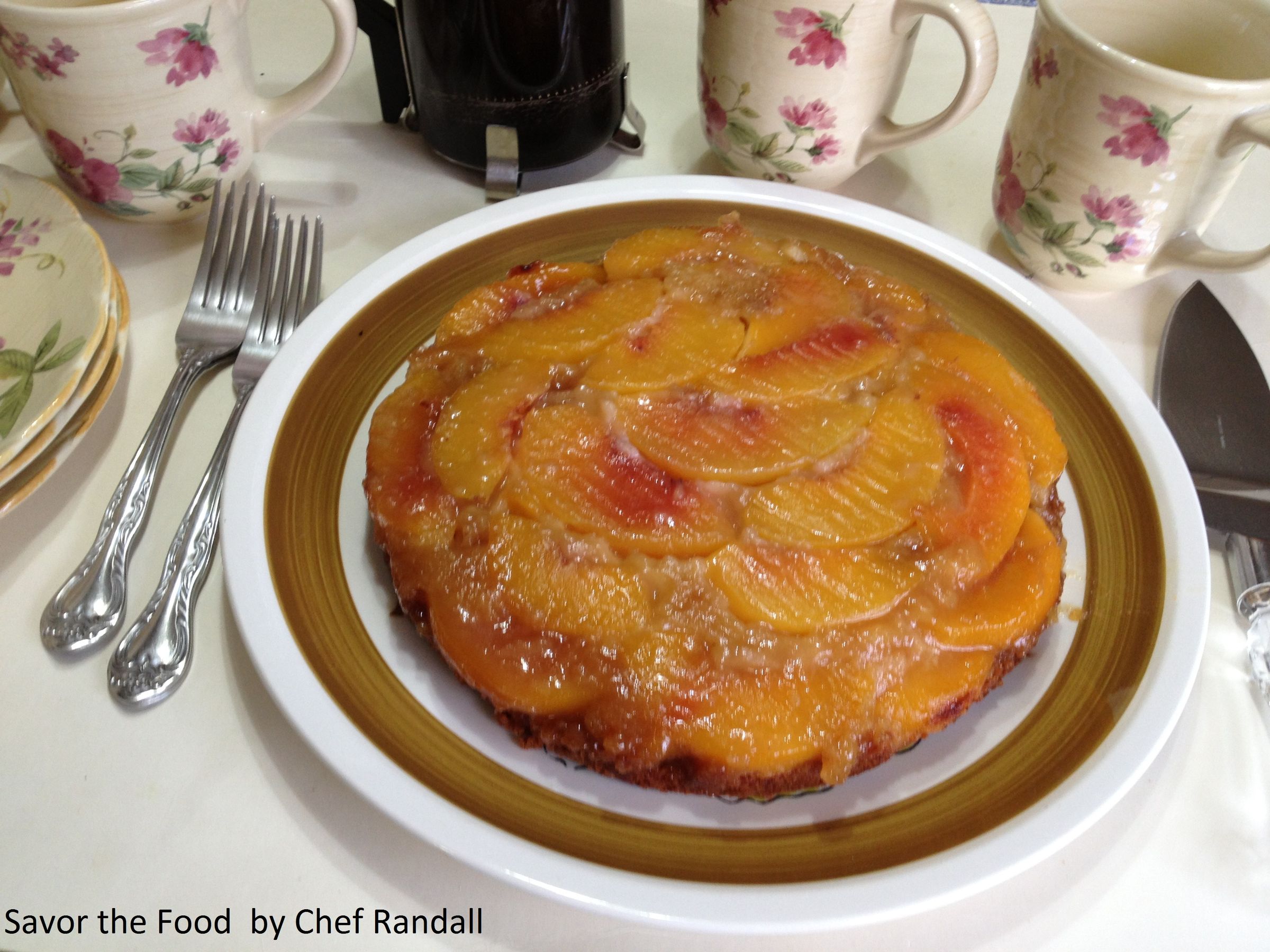 Peach Upside Down Cake