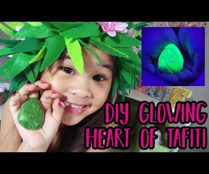 DIY Glowing Heart of Tafiti From Moana