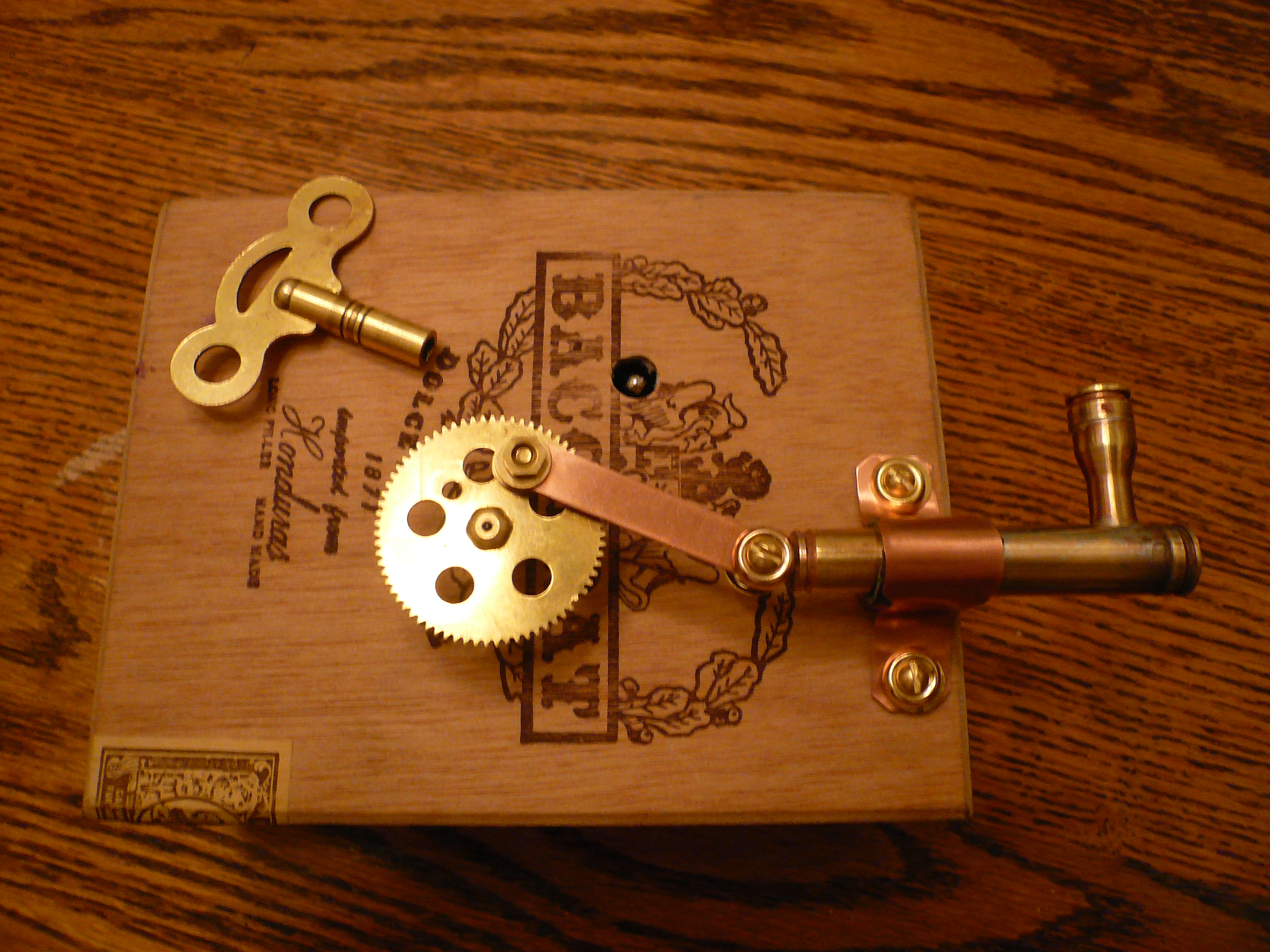 Clockwork Piston (Steampunk)