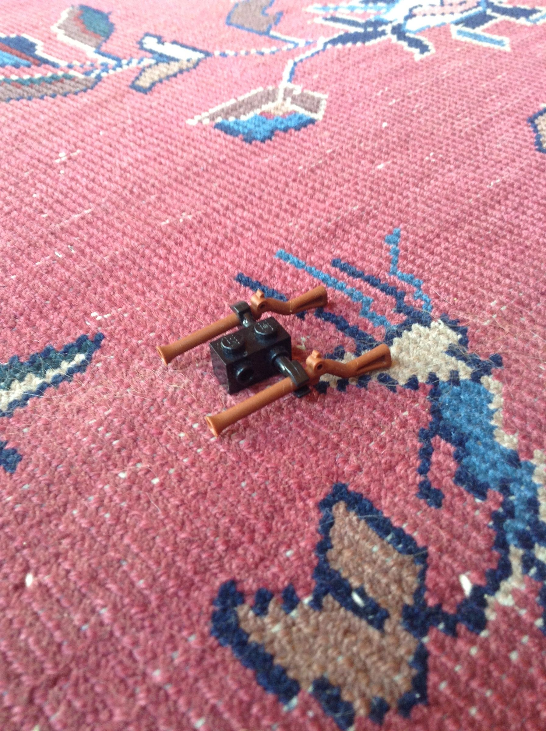 How To Make A Lego Double Gun Holder