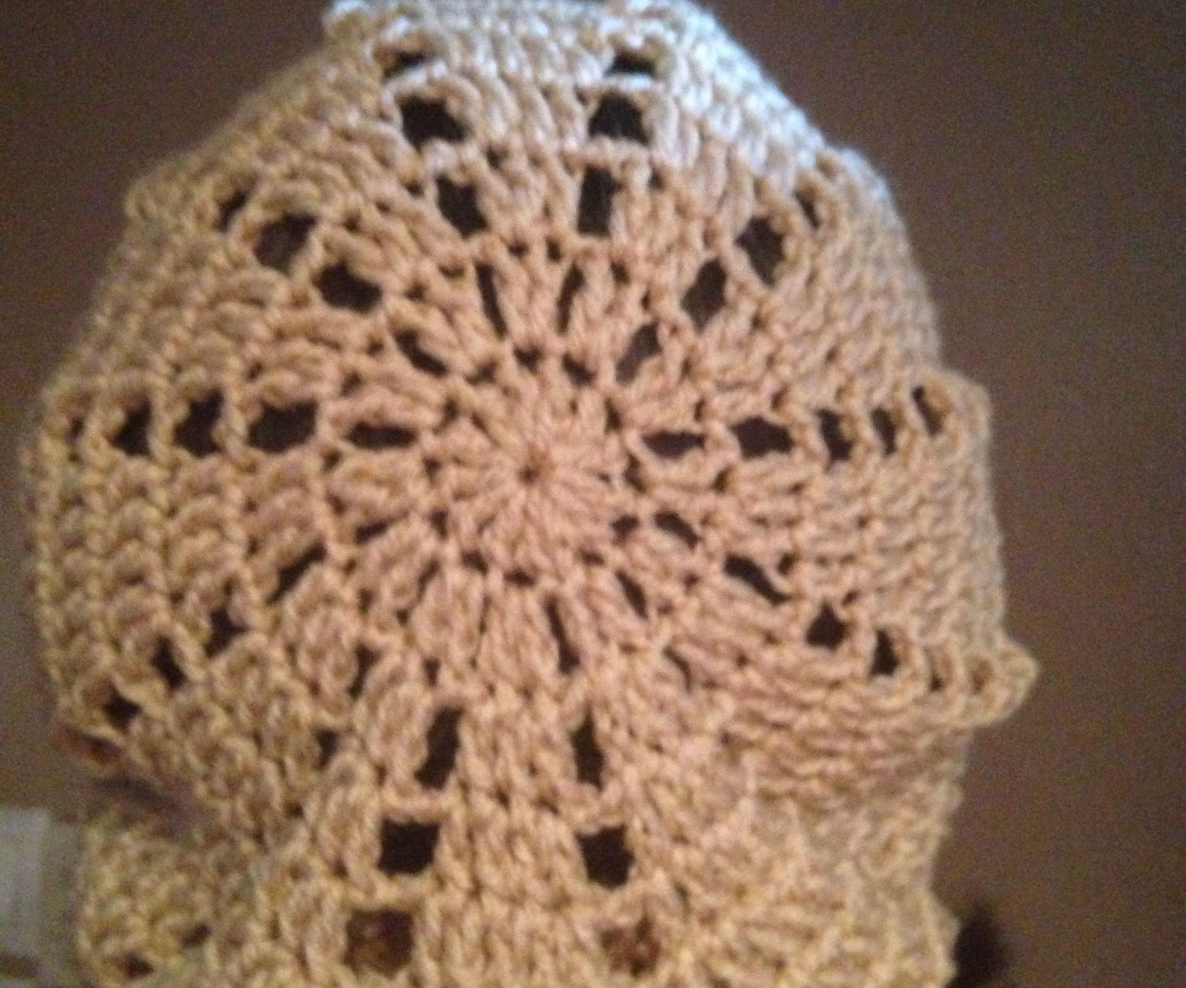 Slouchy Triangle Beanie Crochet Pattern