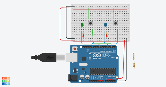 Connecting the Buttons