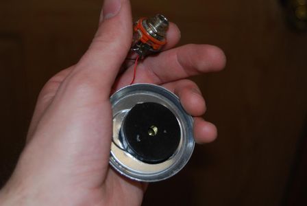Cut a Hole in the "lid"