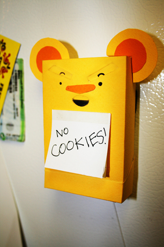 Dieter's Face-Changing Bear Fridge Magnet!!