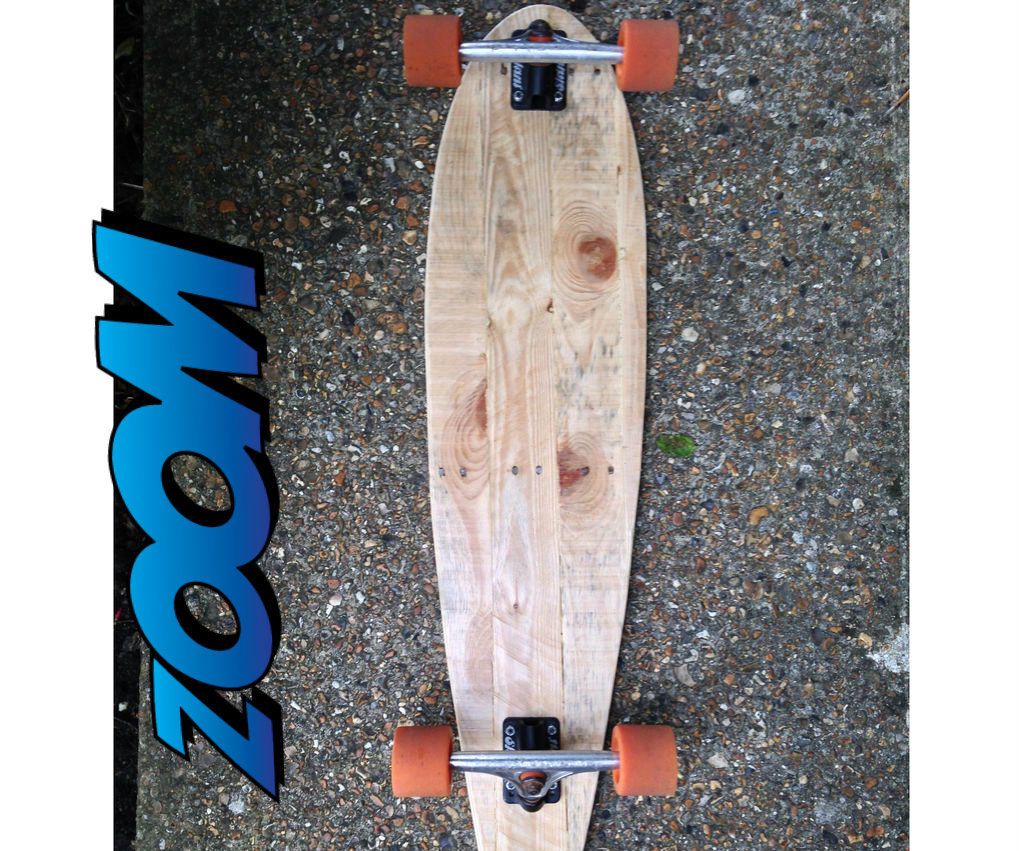 How to Make a Longboard With Pallets With Simple Tools