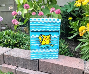 Surfing Pikachu Fountain