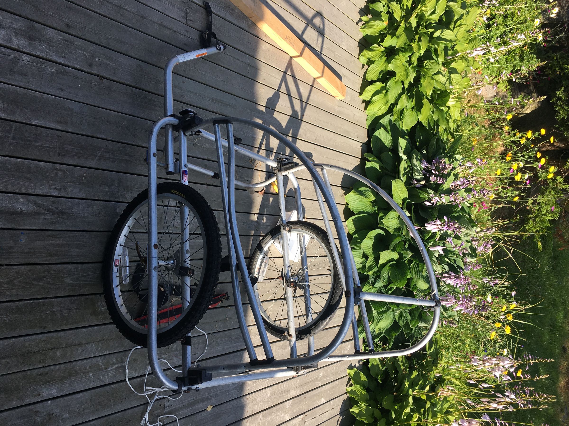 Free Bike Trailer, With Only Hand Tools 4 Steps (with Pictures
