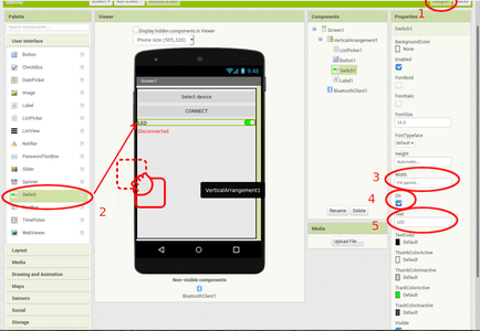 Building a Mobile App to Control Arduino Board Via Bluetooth : 15 Steps ...