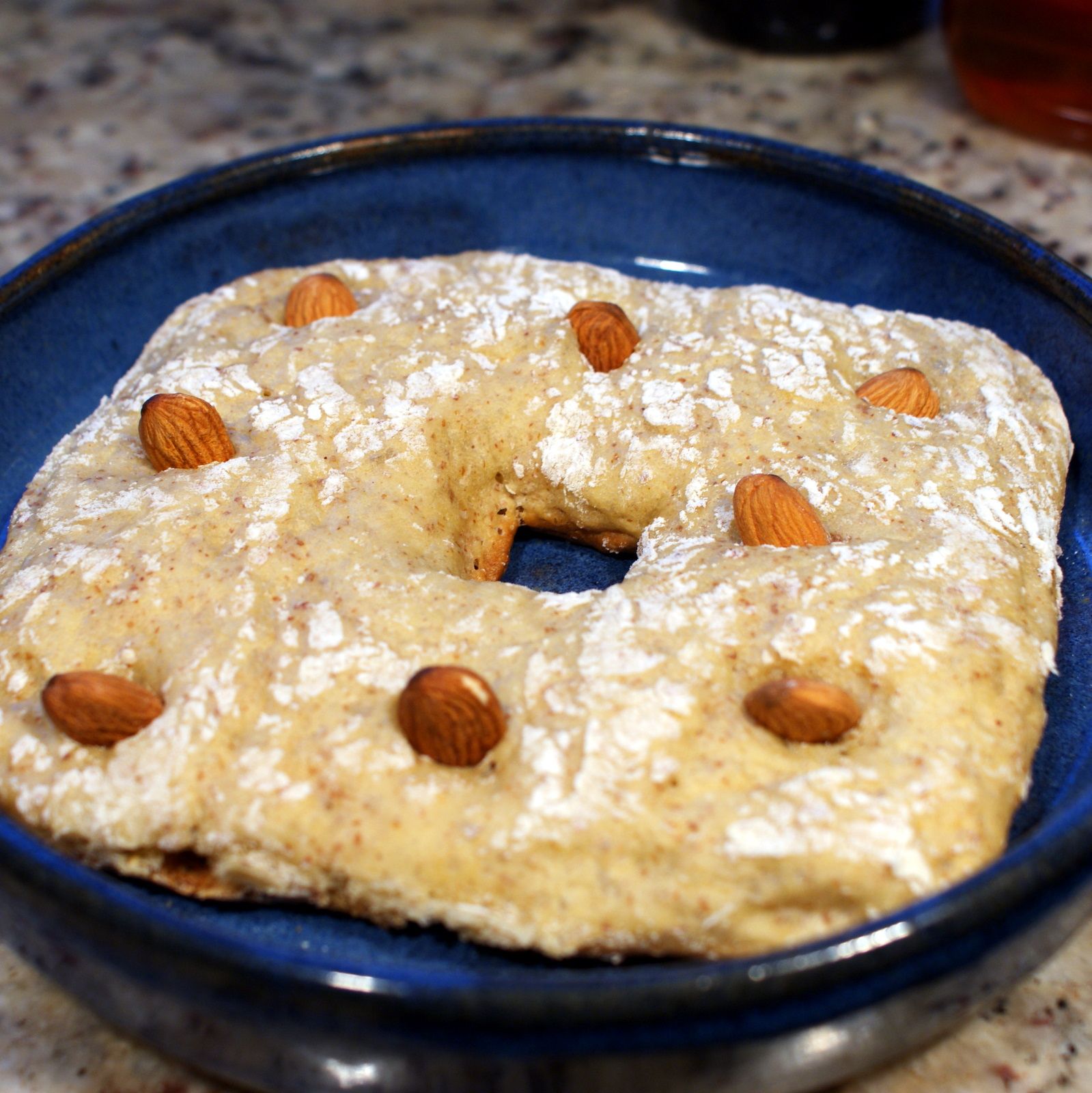 Fractal Almond Bread in Memory of Benoit Mandelbrot