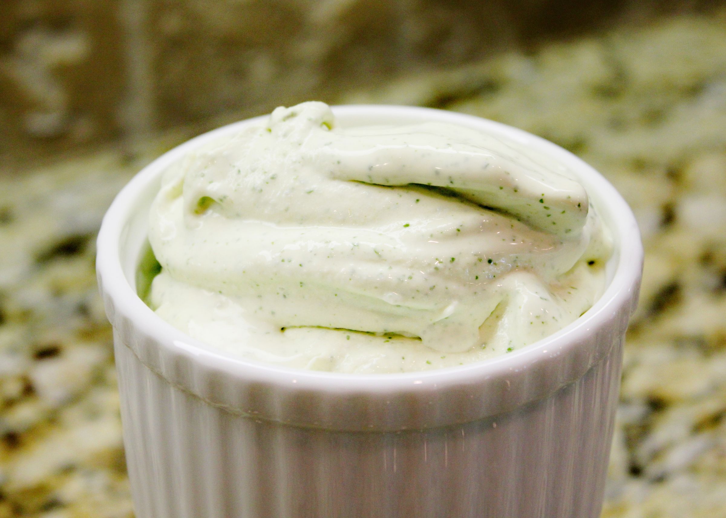 Gluten Free Vanilla Mint Ice Cream